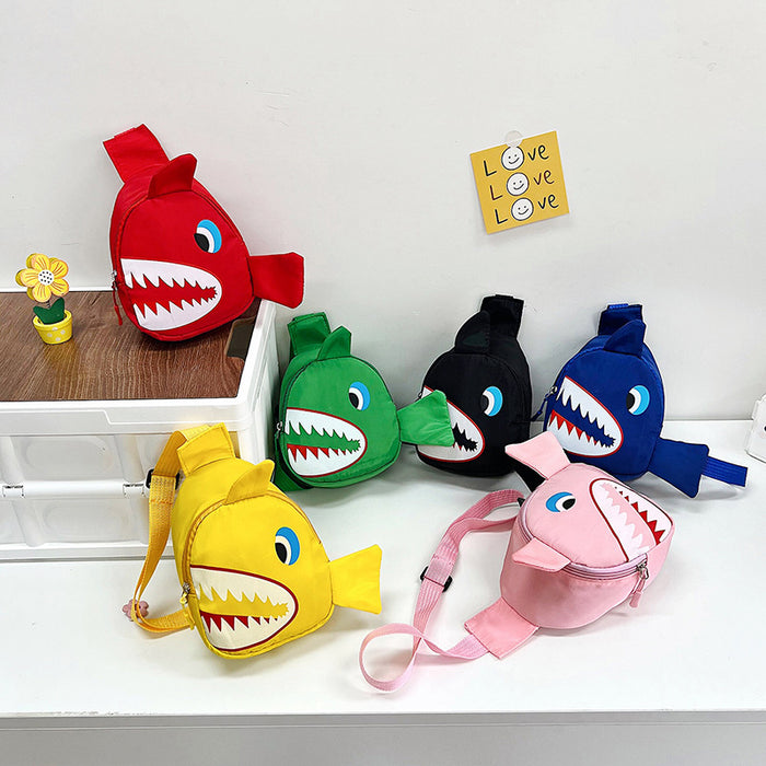 Wholesale Children's bag, personalized chest bag, baby's outdoor travel, stylish crossbody small bag