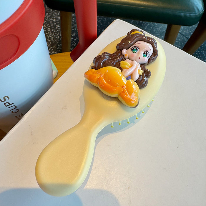 Wholesale Hair-friendly,  tangle-free,  cute cartoon long hair anti-static small cushion comb