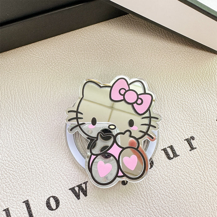 Wholesale Cartoon Cat Mirror Mobile Phone Airbag stand