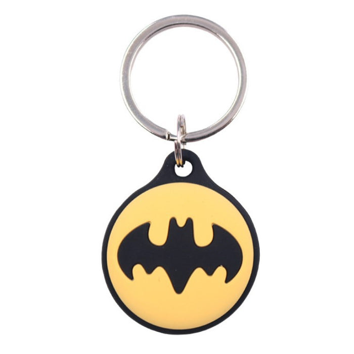 Wholesale PVC Protective Cover Cartoon Cute Anti-lost Device Silicone Protective Cover Keychain JDC-KC-YiJia001