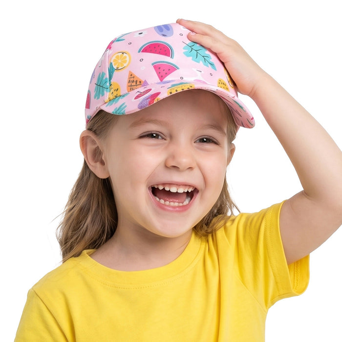 Wholesale Chic Unicorn Strawberry Cartoon Kids Baseball Cap Summer Sun Protection Hat