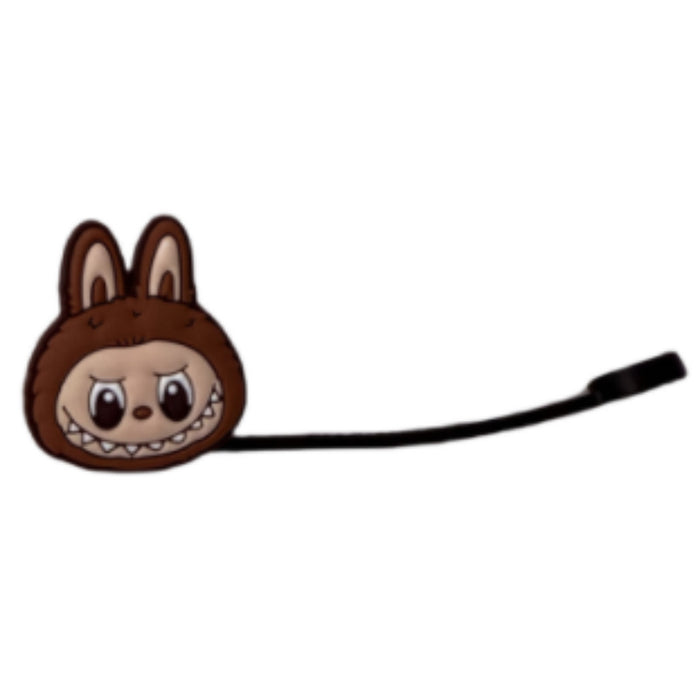 Wholesale Cute cartoon straw cover, silicone straw cap, tube cover decoration, compatible with water cup, straw, dust cap