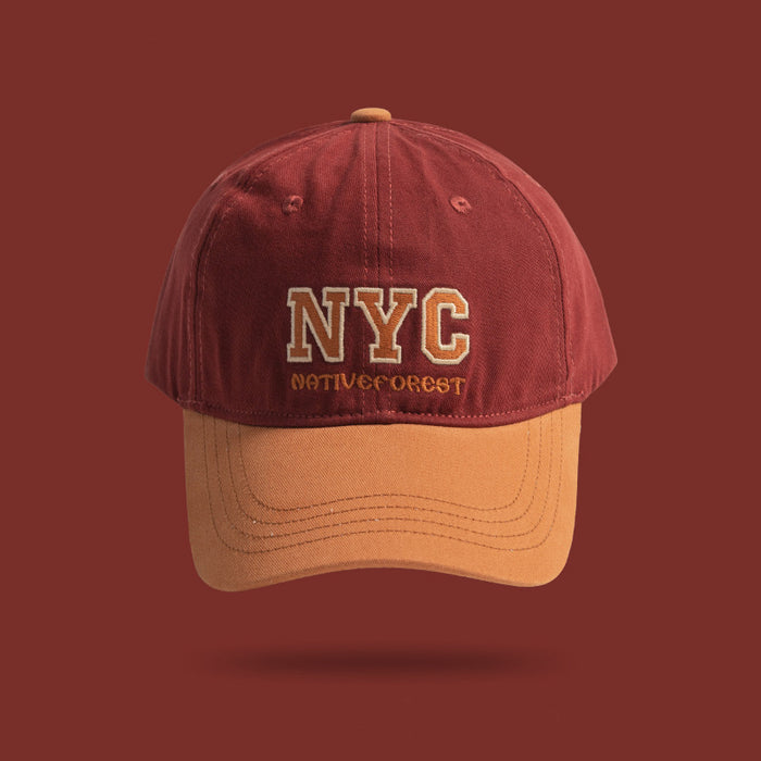 Wholesale Baseball Cap Fashion Contrast Color  Embroidery  hat