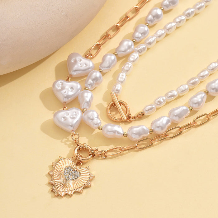 Wholesale jewelry irregular chain clavicle chain