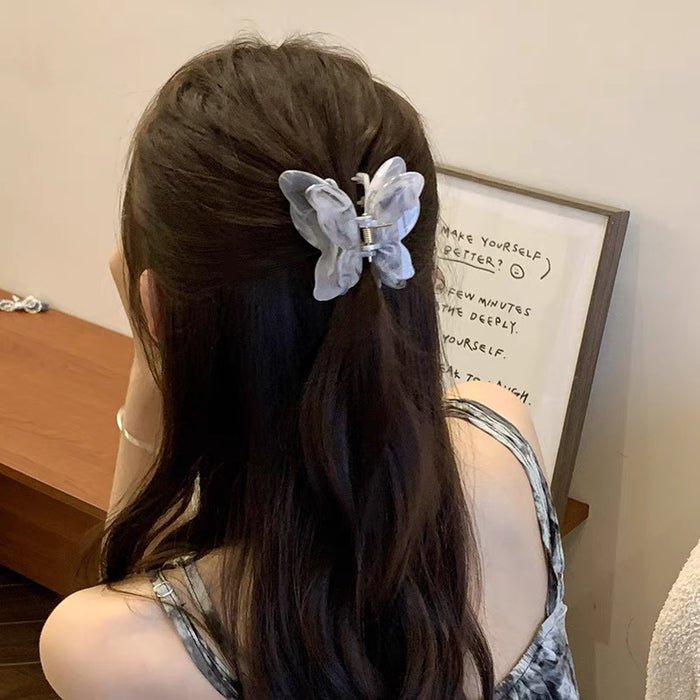 Wholesale Three dimensional butterfly clip for high-end hair clip and hair accessory