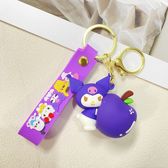 Wholesale Cartoon Cat Keychain Doll Pendant Cute Bag Key