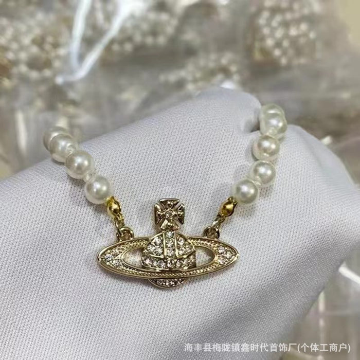 Wholesale Pearl necklace, pearl collarbone chain