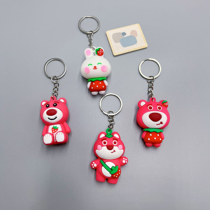 Wholesale Alloy Cute Cartoon Keychain JDC-KC-Wenma004