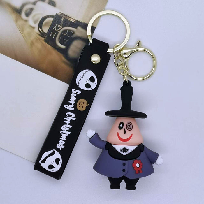 Wholesale Cartoon Christmas Horror Night Doll Keychain Pendant Bag Car Key Chain Accessories Gift