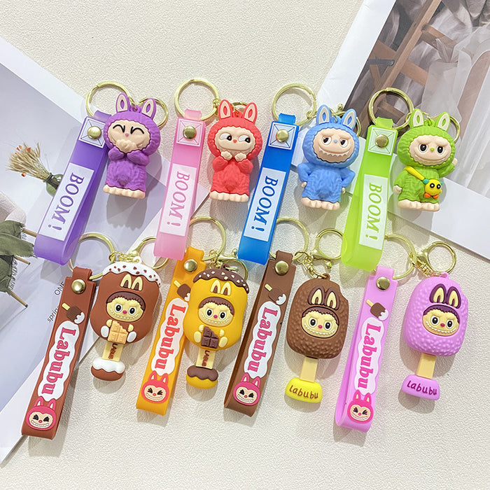 Wholesale Cartoon Ice Cream Keychain Cute Bag Pendant Doll