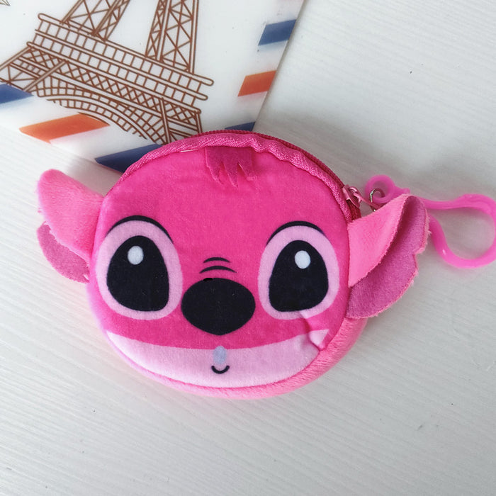 Wholesale Cartoon Cute Plush Small Coin Purse Girls Buckle Coin Bag Student Activity Gift Children Mini Fabric Bag JDC-WT-RC005