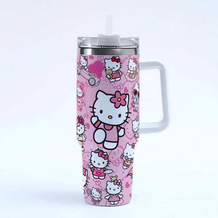 Wholesale 40oz Car Cup  Cartoon Stainless Steel  ice bullies cup Tumbler Thermos Cup