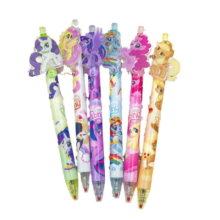 Wholesale Pony Press Gel Pen Acrylic Patch Student Stationery Writing Smooth