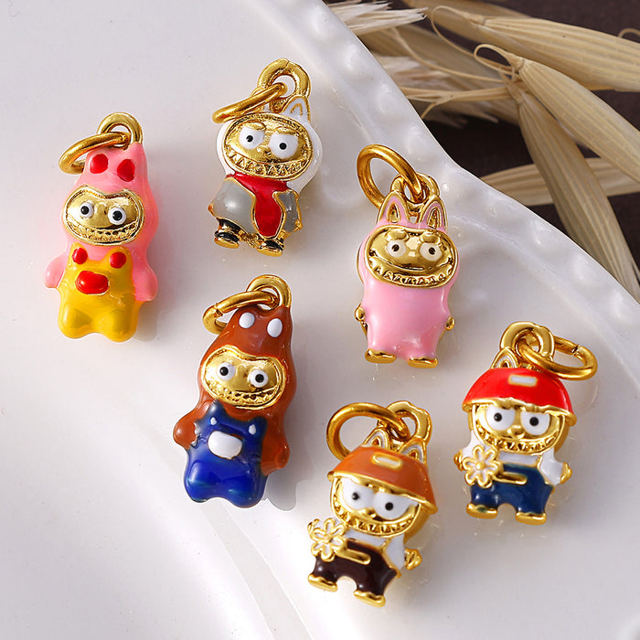 Wholesale Cartoon Cute  Necklace Jewelry  Cartoon Toy Accessories