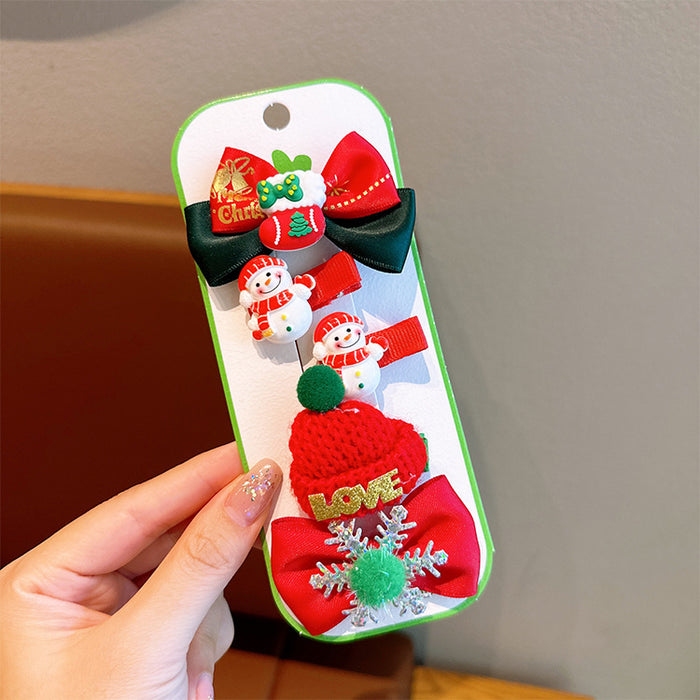 Wholesale Children' s Christmas Hair Clips