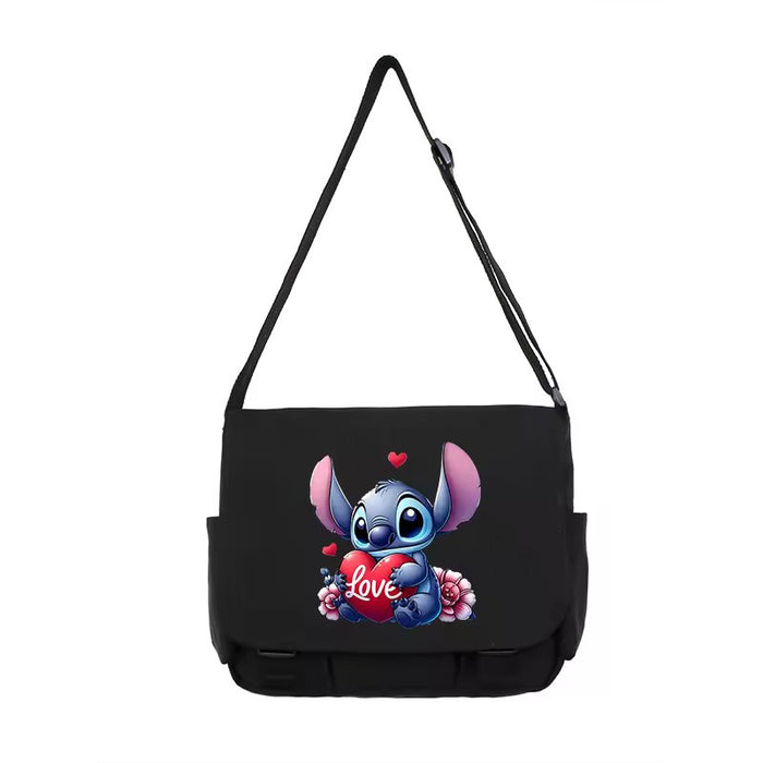 Wholesale New cartoon crossbody bag for men and women, backpack for couples, travel bag, fashionable casual bag