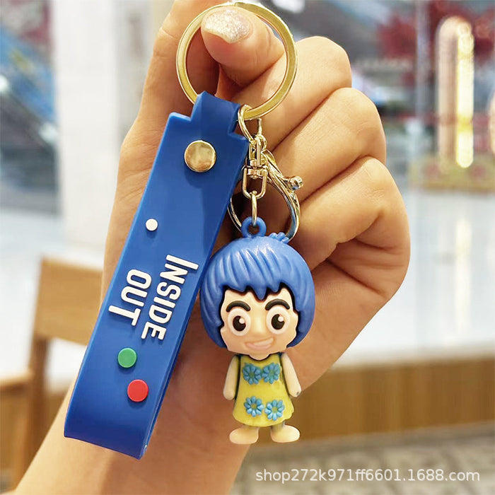 Wholesale Soft PVC Cartoon Keychain Bag Charm Car Key Accessory for Gift