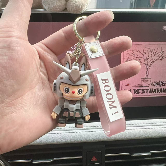 Wholesale Cartoon Mecha Keychain Pendant Keychain