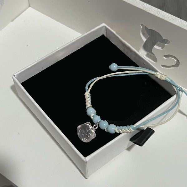 Wholesale HK cat hand-woven bracelet bracelet girlfriends adjustable