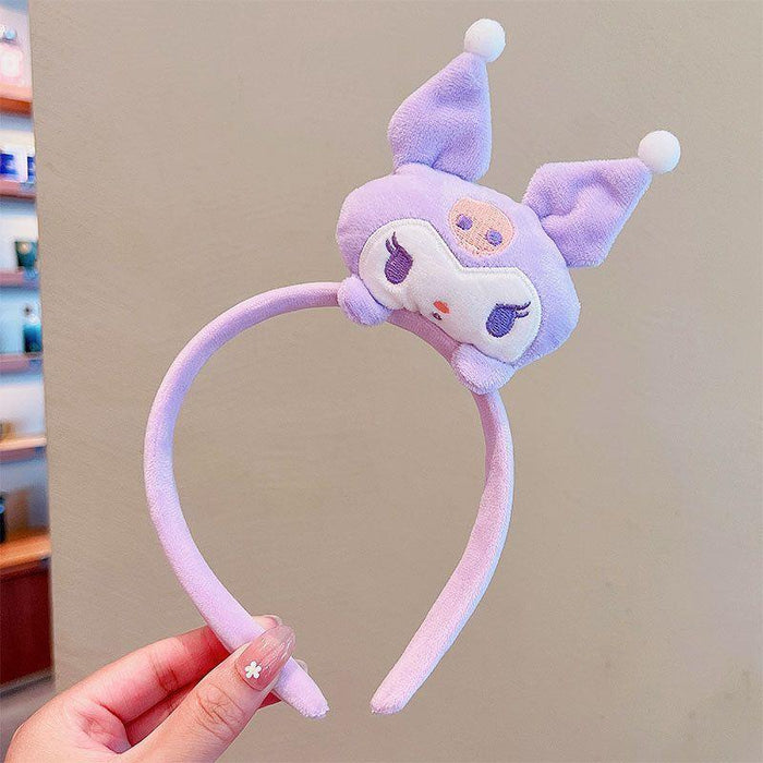 Wholesale Plush Cartoon  Hair Scrunchies Headbands Hair Clips JDC-HC-Zhongx002