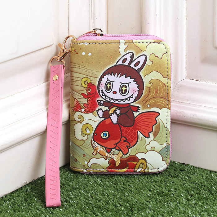 Wholesale Cartoon Animation Surrounding  with Card Storage Bag for Boys and Girls Portable Coin Purse