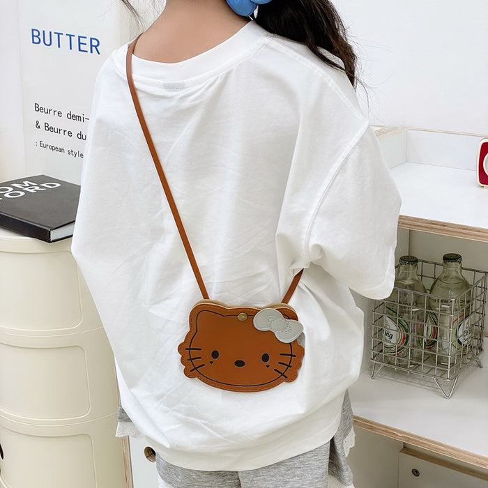 Wholesale Children's  Small Satchel Baby Girl Cartoon  Leather Bag Crossbody Accessories Coin Purse