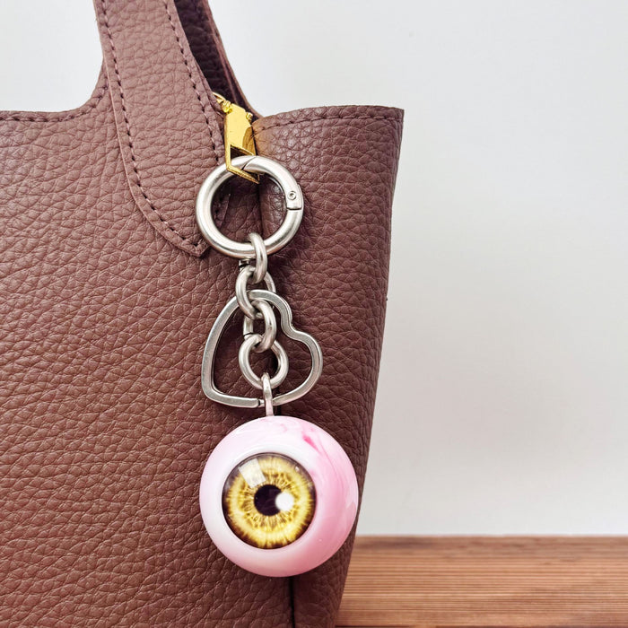 Wholesale Resin evil eye keychains