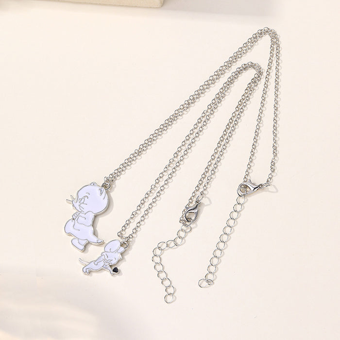 Wholesale New alloy pendant jewelry for women and couples, layered necklace