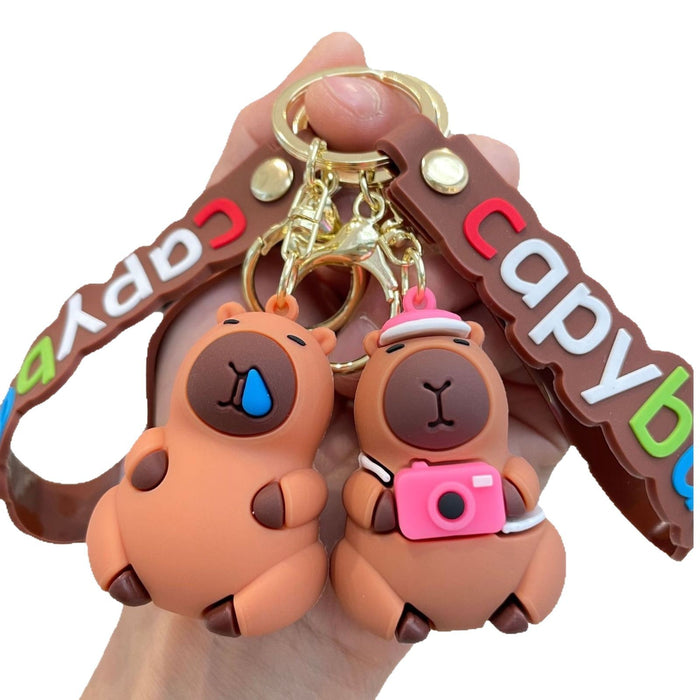 Wholesale Keychain cartoon figurine pendant, keychain ring, backpack ornament