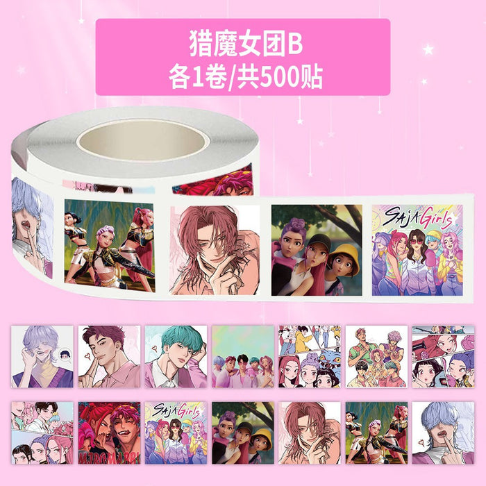 Wholesale 50 pieces  KPOP stickers graffiti