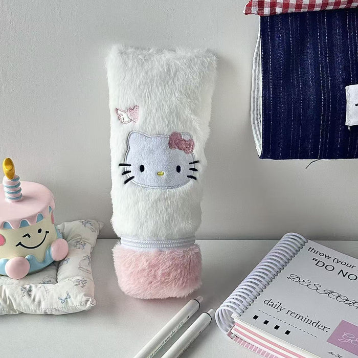 Wholesale Cartoon Plush Toothpaste Pencil Bags