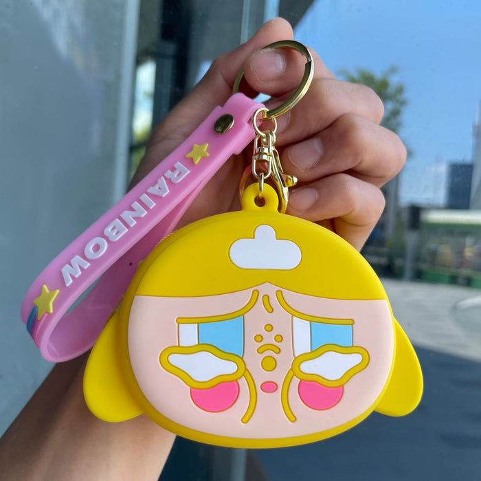 Wholesale Silicone coin purse, couple zipper, coin purse, headphone storage bag, small gift