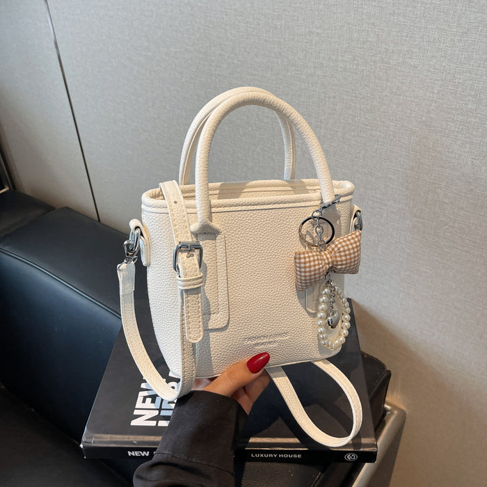 Wholesale New Small Bag Texture Handheld Bucket Bag Versatile Retro Commuter Crossbody Bag