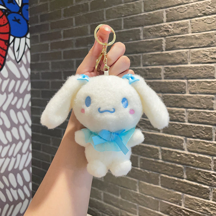 Wholesale dog plush pendant Doll  doll keychain plush toy