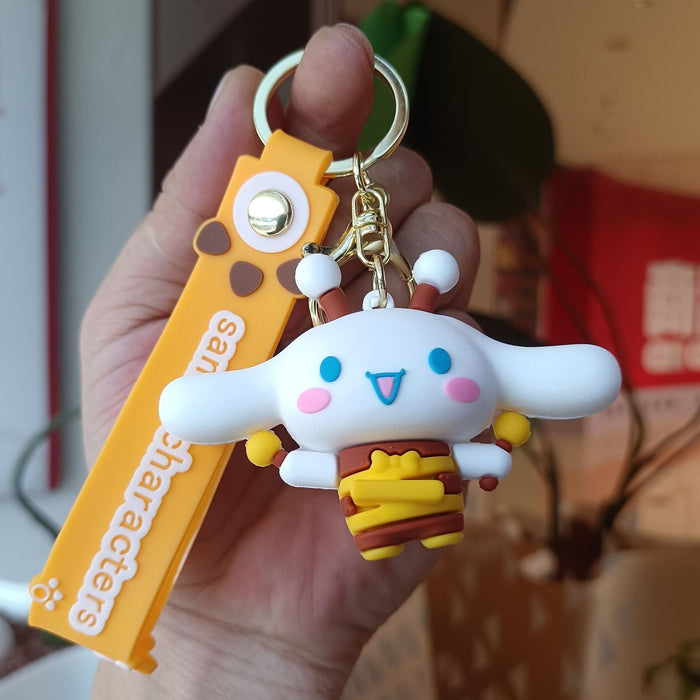 Wholesale PVC Cartoon Doll Keychain JDC-KC-KuangK007