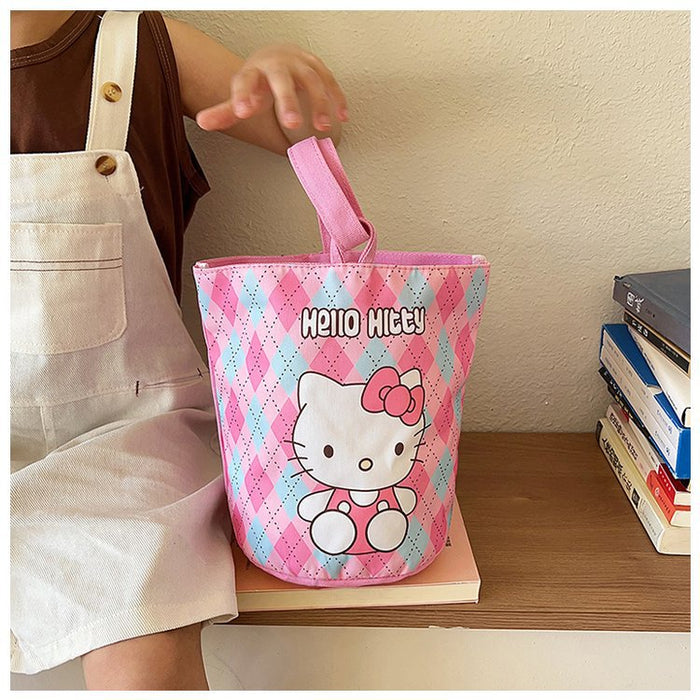 Wholesale Small niche design cartoon canvas bag, new bag, handbag bag