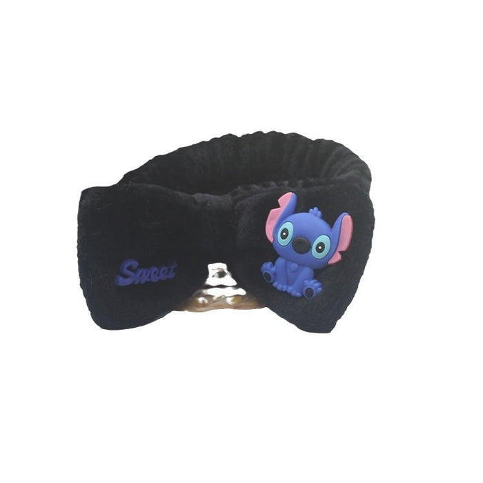 Wholesale Plush Hair Band  Bow Soft Hair Band Wash Face Doll Hair Band