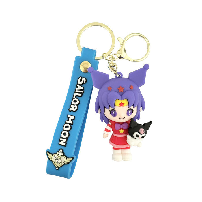 Wholesale Cartoon Silicone Doll Keychain JDC-KC-HaoXi018