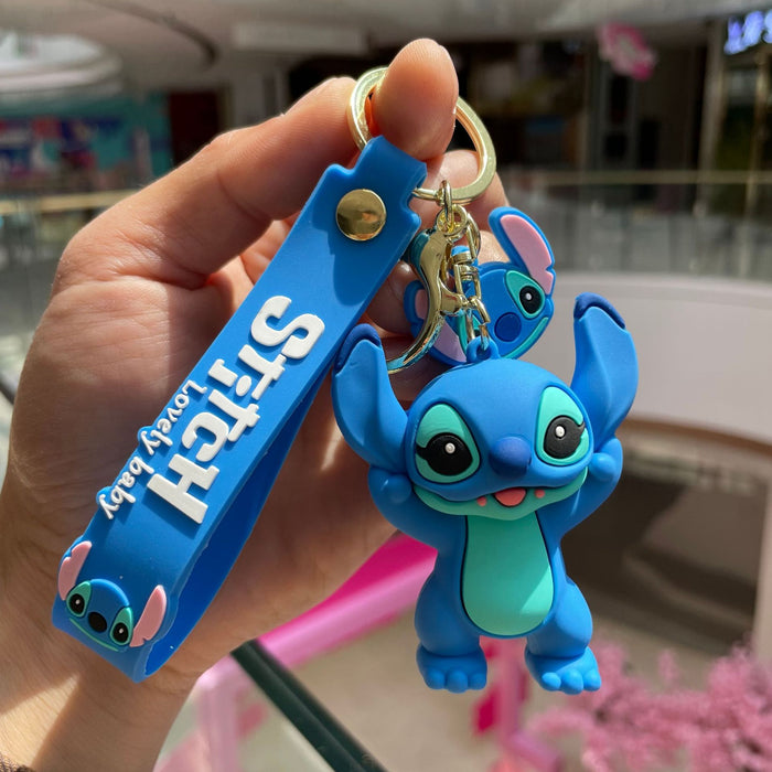 Wholesale Keychain Soft Plastic Doll Car Keychain Cute Pendant Couple Birthday Gift Wholesale