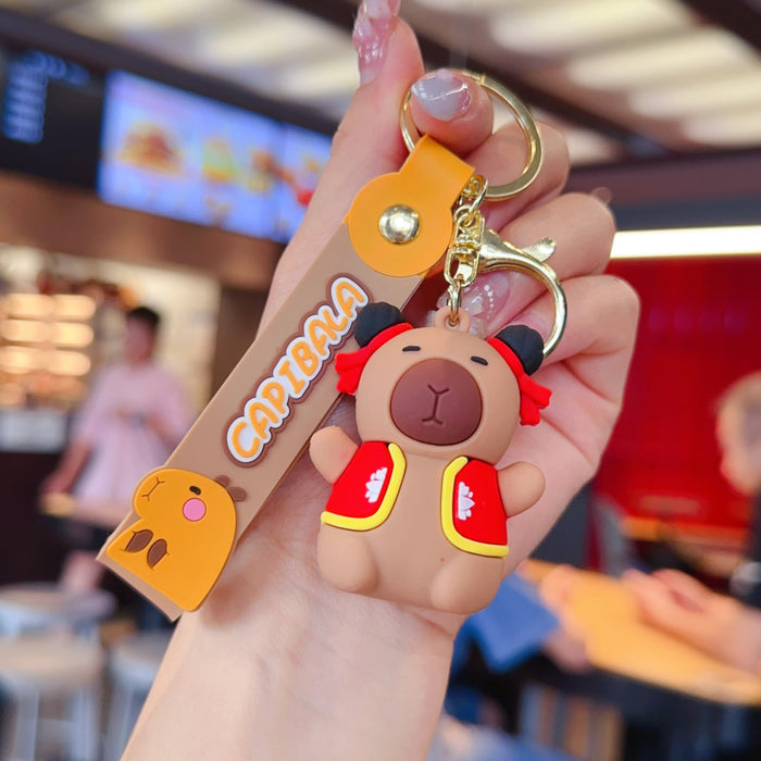 Wholesale Cute and creative 3D character keychain