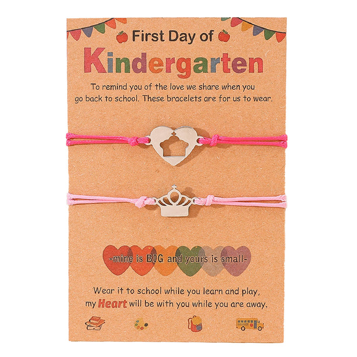 Wholesale Hand rope creative stainless steel hand woven bracelet