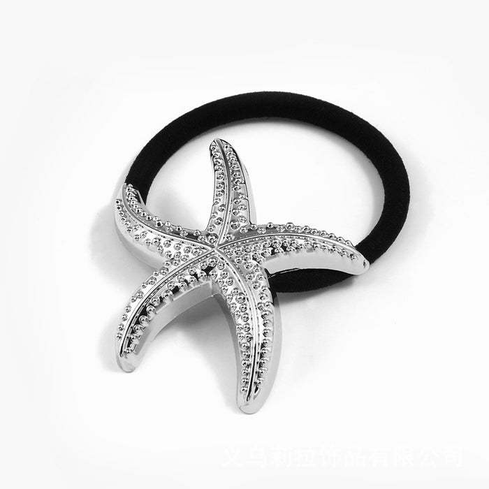 Wholesale Summer metal starfish seashell hair band high quality hair band