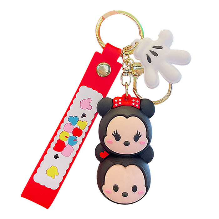 Wholesale Silicone Cartoon Doll Keychain JDC-KC-MingT090