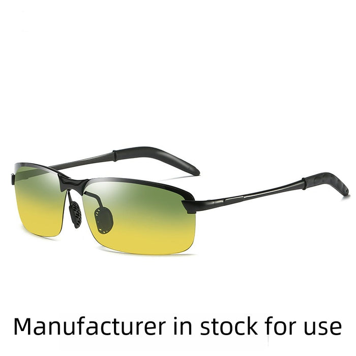 Wholesale Polarized sunglasses for men, suitable for day and night driving, fishing, and night vision