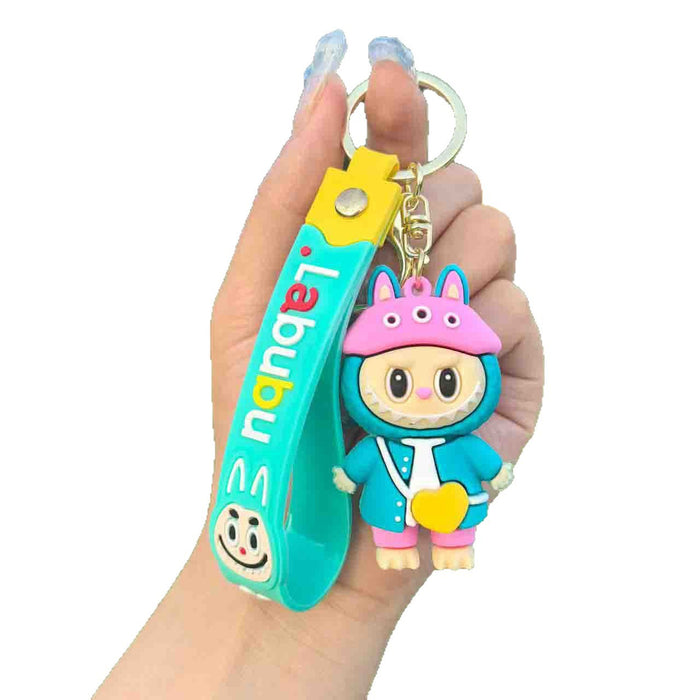 Wholesale Cartoon cute dress-up keychain funny doll bag pendant small gift