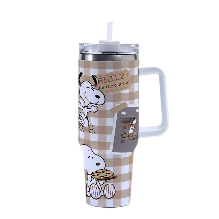 Wholesale Cartoon  Printed 40oz Stainless Steel Thermos ice bullies cup