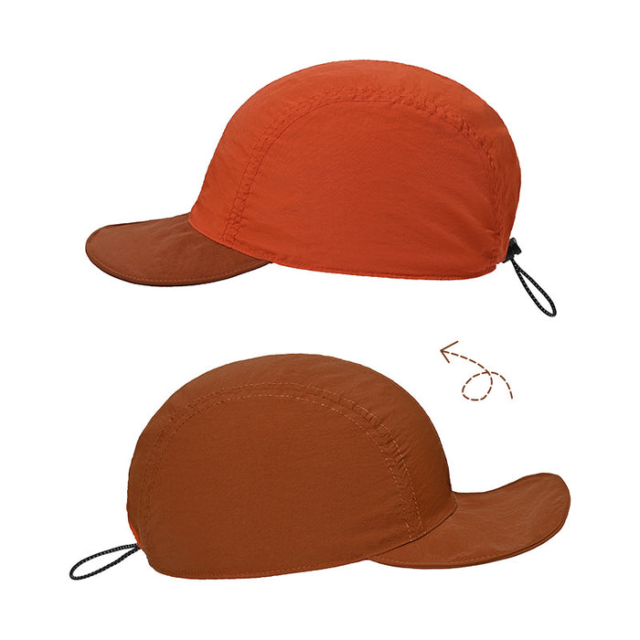 Wholesale Double sided usable hat, outdoor lightweight quick drying duckbill hat, sun protection sun hat, sun baseball hat