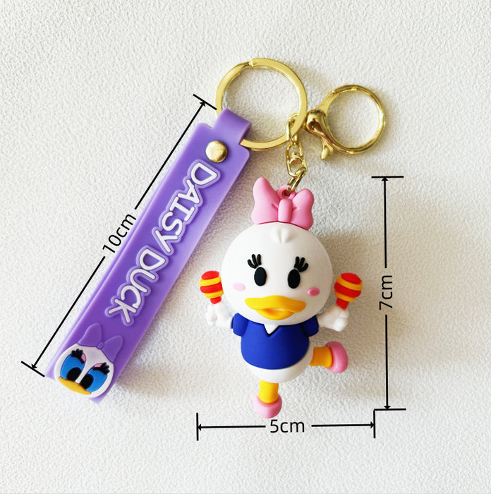 Wholesale PVC Cartoon Doll Keychain JDC-KC-WuYi078