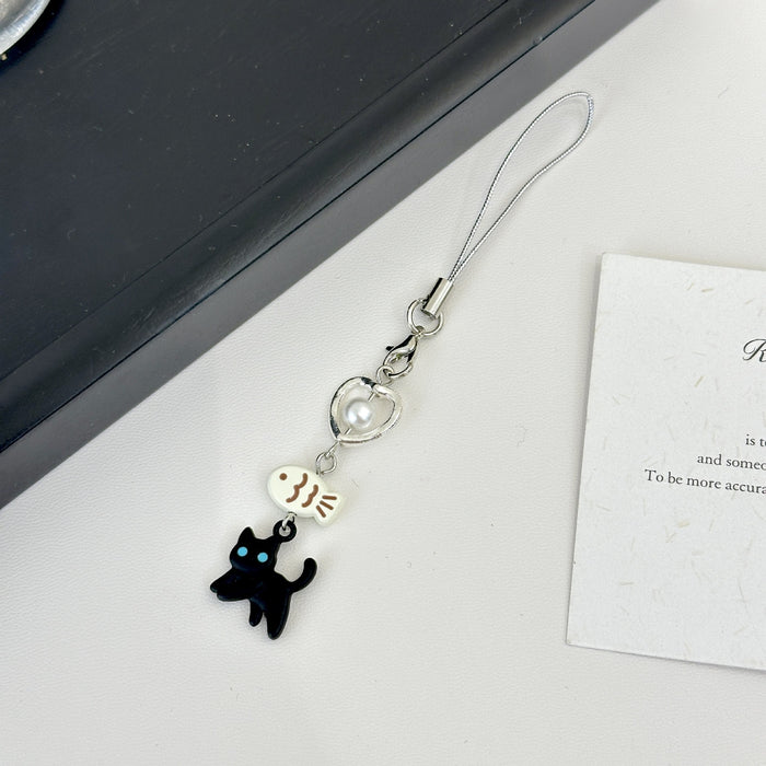 Wholesale  mobile phone chain simple personality pendant camera card chain