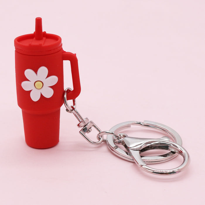 Wholesale Keychain Pendant Ice Bully Cup Key Chain Water Cup Decoration Accessories